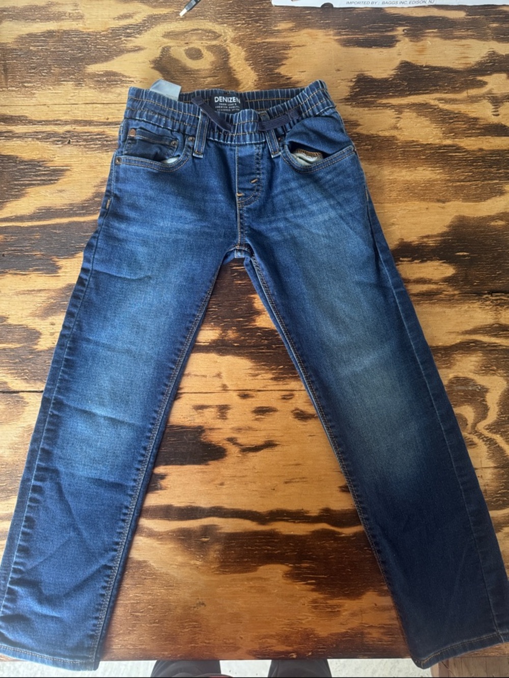 Denizen from Levi's Kids Dark Blue Stretch Denim Jeans